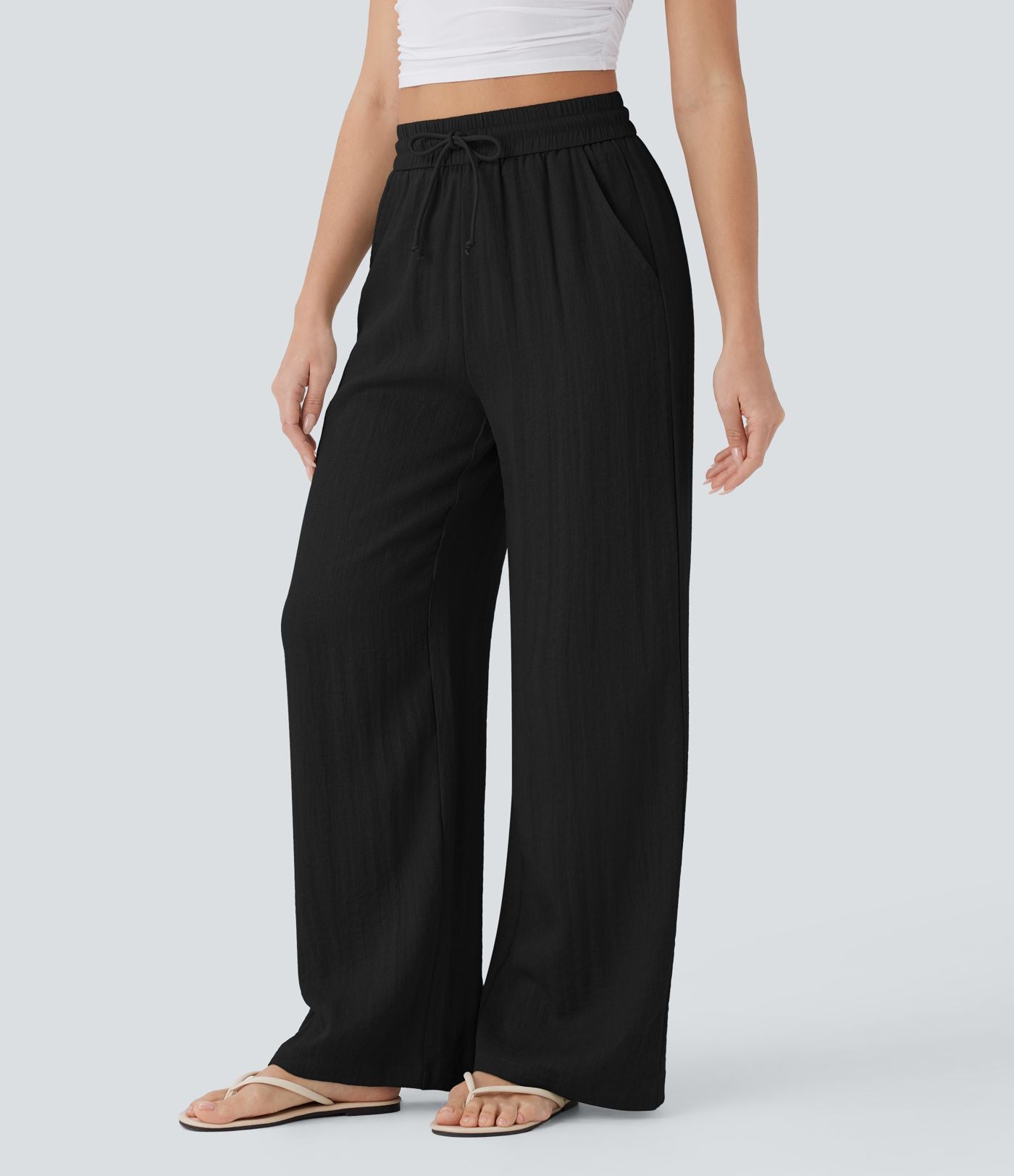 Eleganckie Spodnie Lniane CLARA